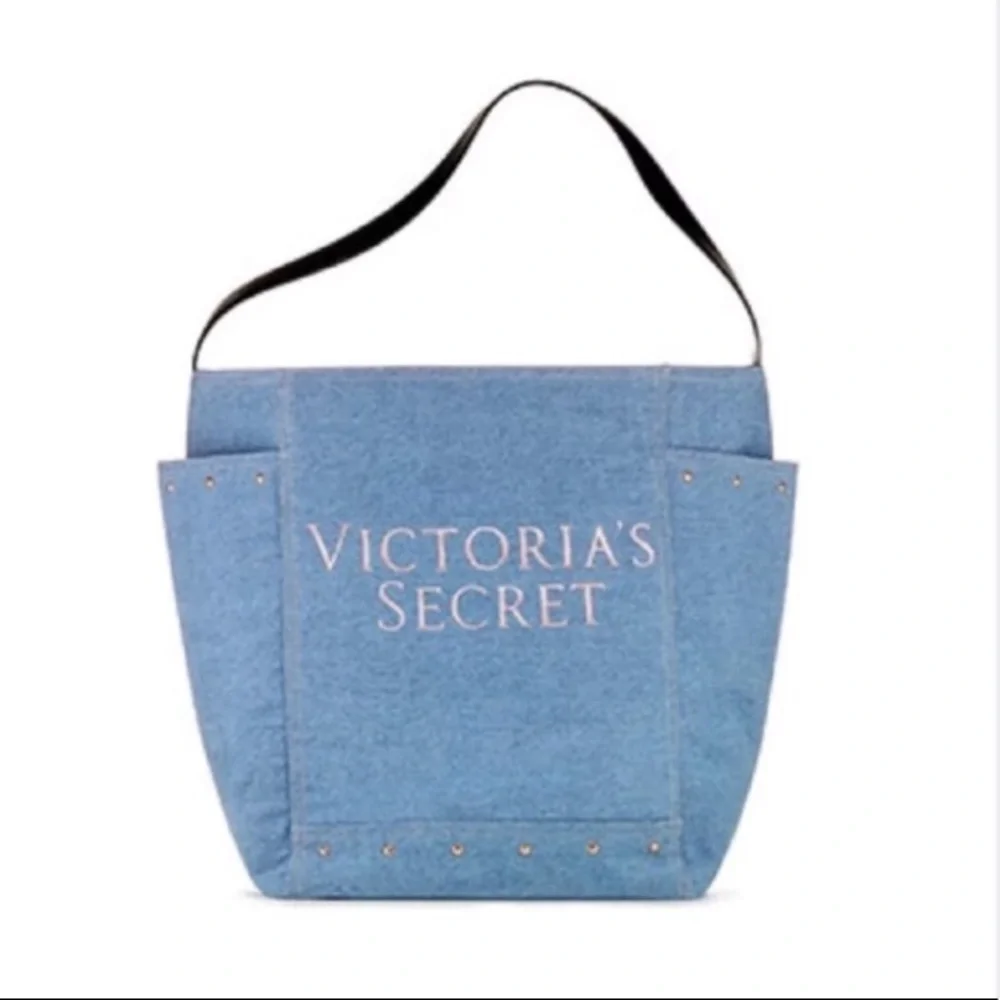 Victoria’s Secret Denim Tote Bag in Blue